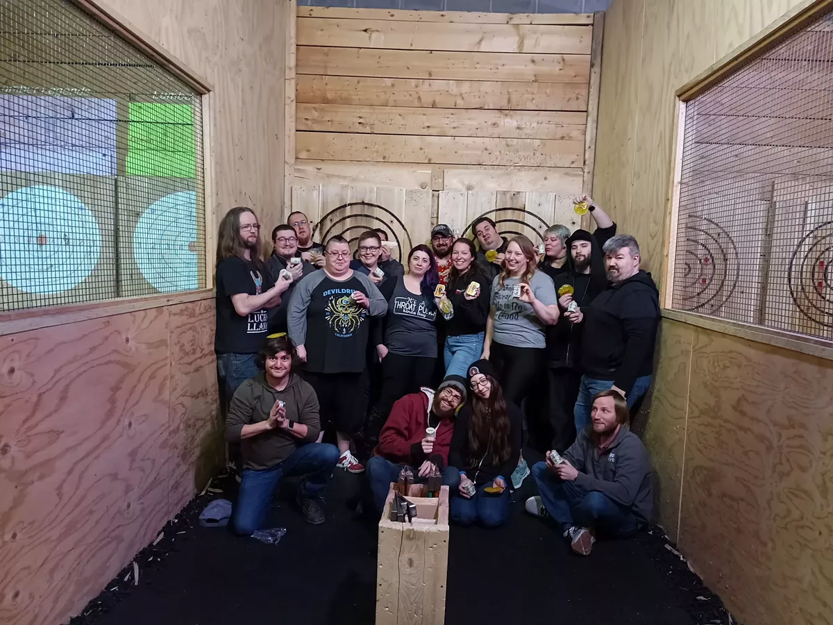 Thursday Hatchet League Friends!