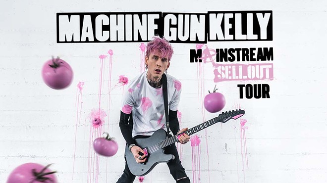Artwork for MGK's upcoming tour.