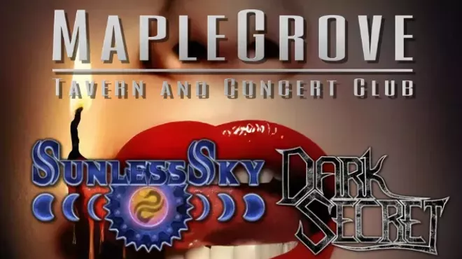 Image: Maple Grove Halloween Show w/ Sunless Sky / Emerald Rage/ Dark Secret / Diver City