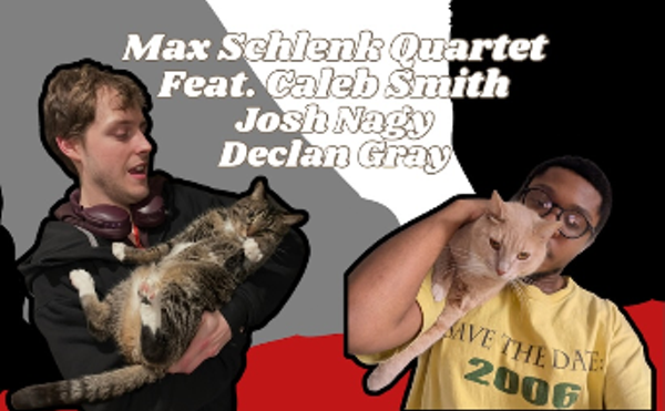 Image: Max Schlenk quartet featuring Josh Nagy, Declan Gray and Caleb Smith