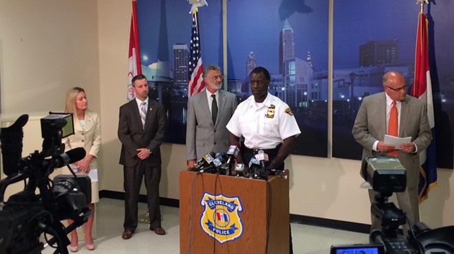 Police Chief Calvin Williams discusses the past week of violence in Cleveland.