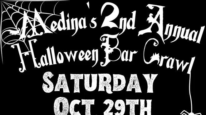 Image: Medina's 2nd Annual Halloween Bar Crawl