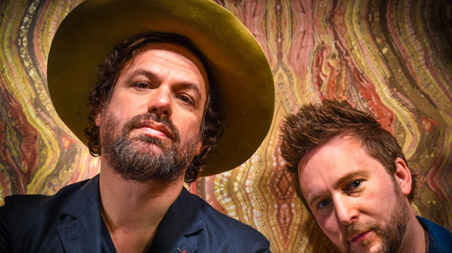 Image: Michael Glabicki from Rusted Root with Dirk Miller: UpRooted Tour