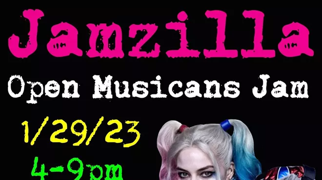 Image: Monthly Jamzilla (Open Jam Night)