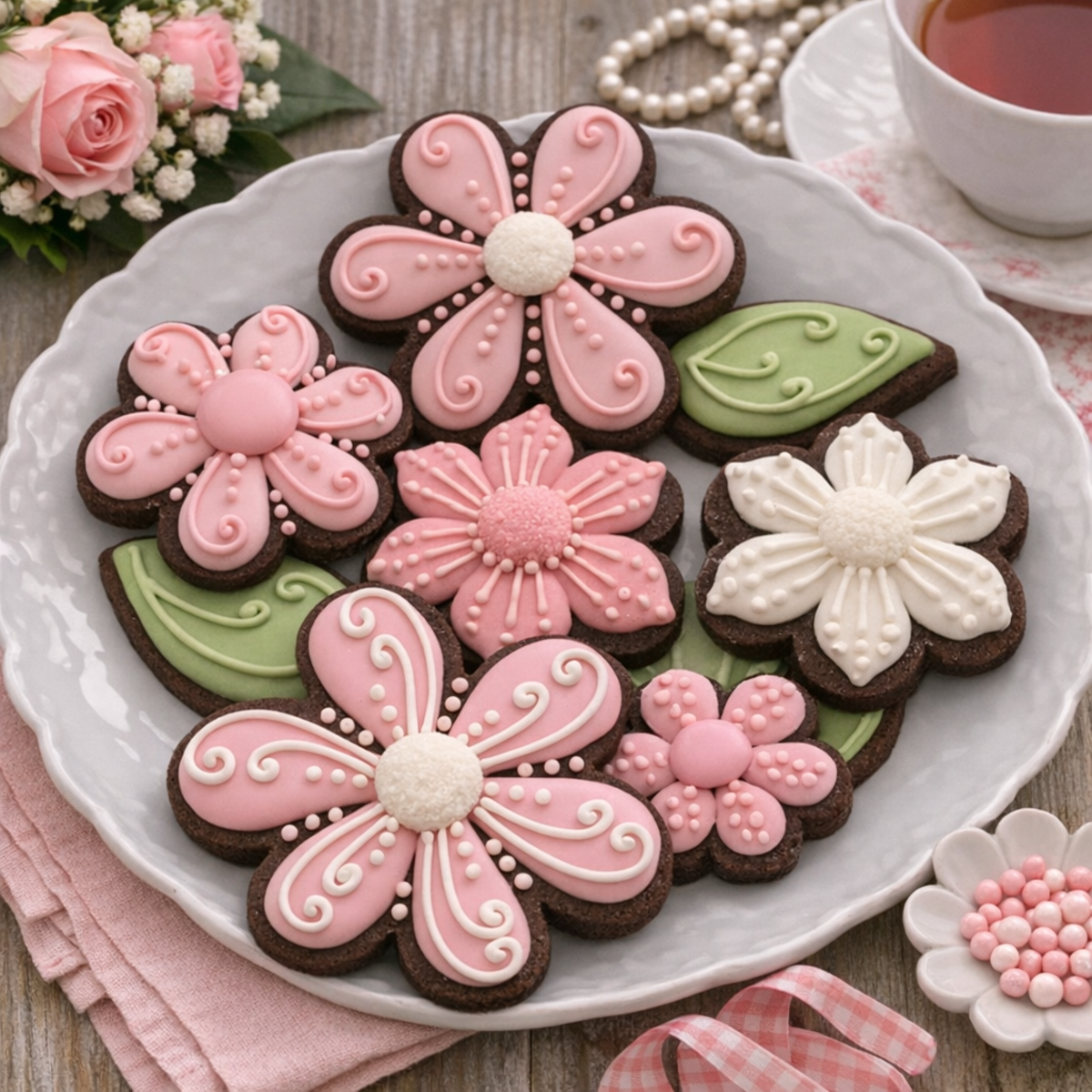 Mother's Day Floral Cookie Decorating!