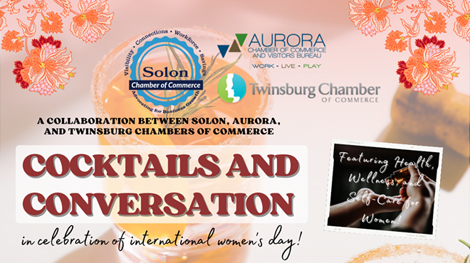 Image: Multi-Chamber "Cocktails + Conversation" - in celebration of International Women's Day!