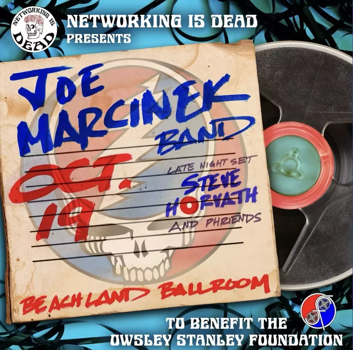 Joe Marcinek Band at Beachland Ballroom October 19