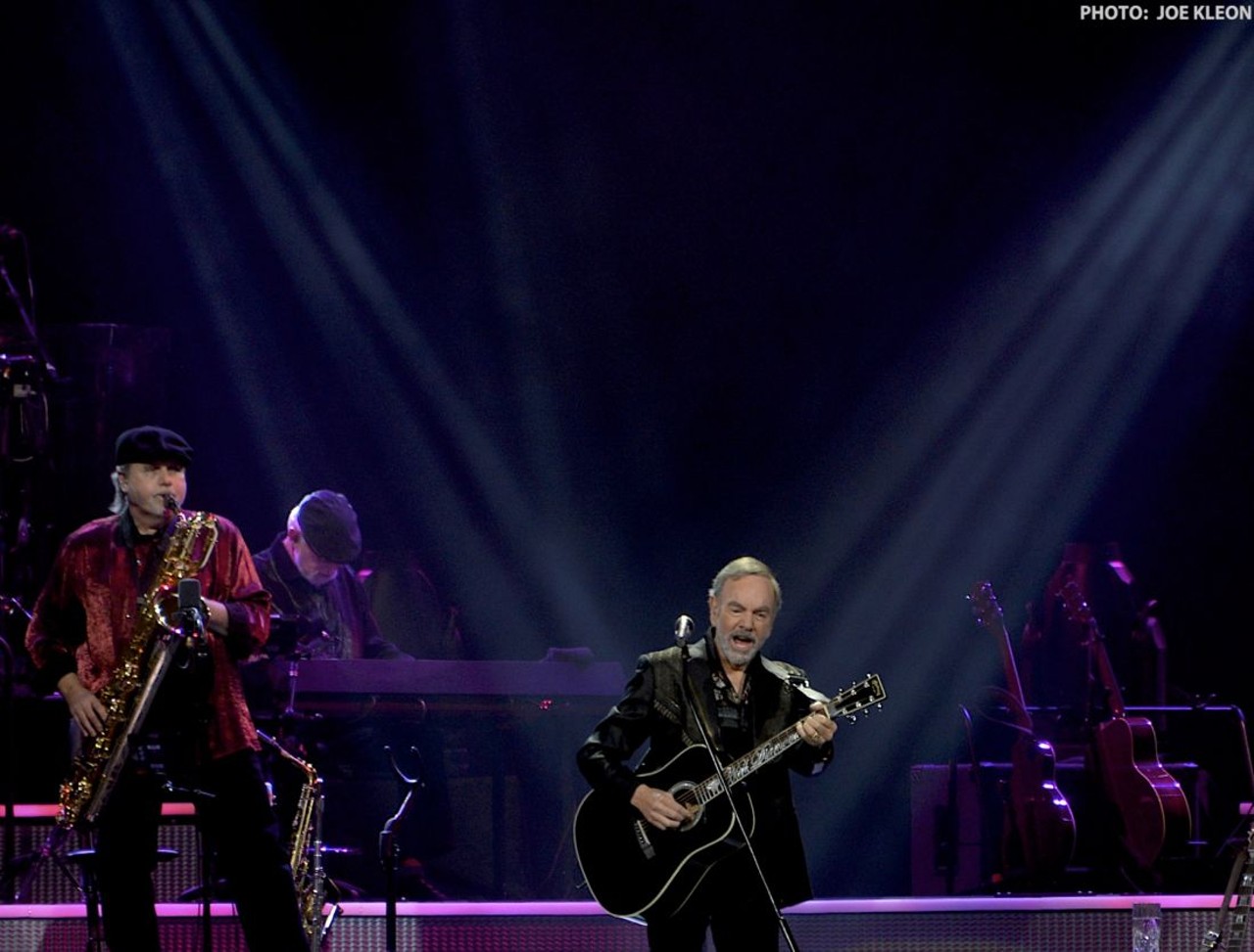 Neil Diamond Performing at the Q