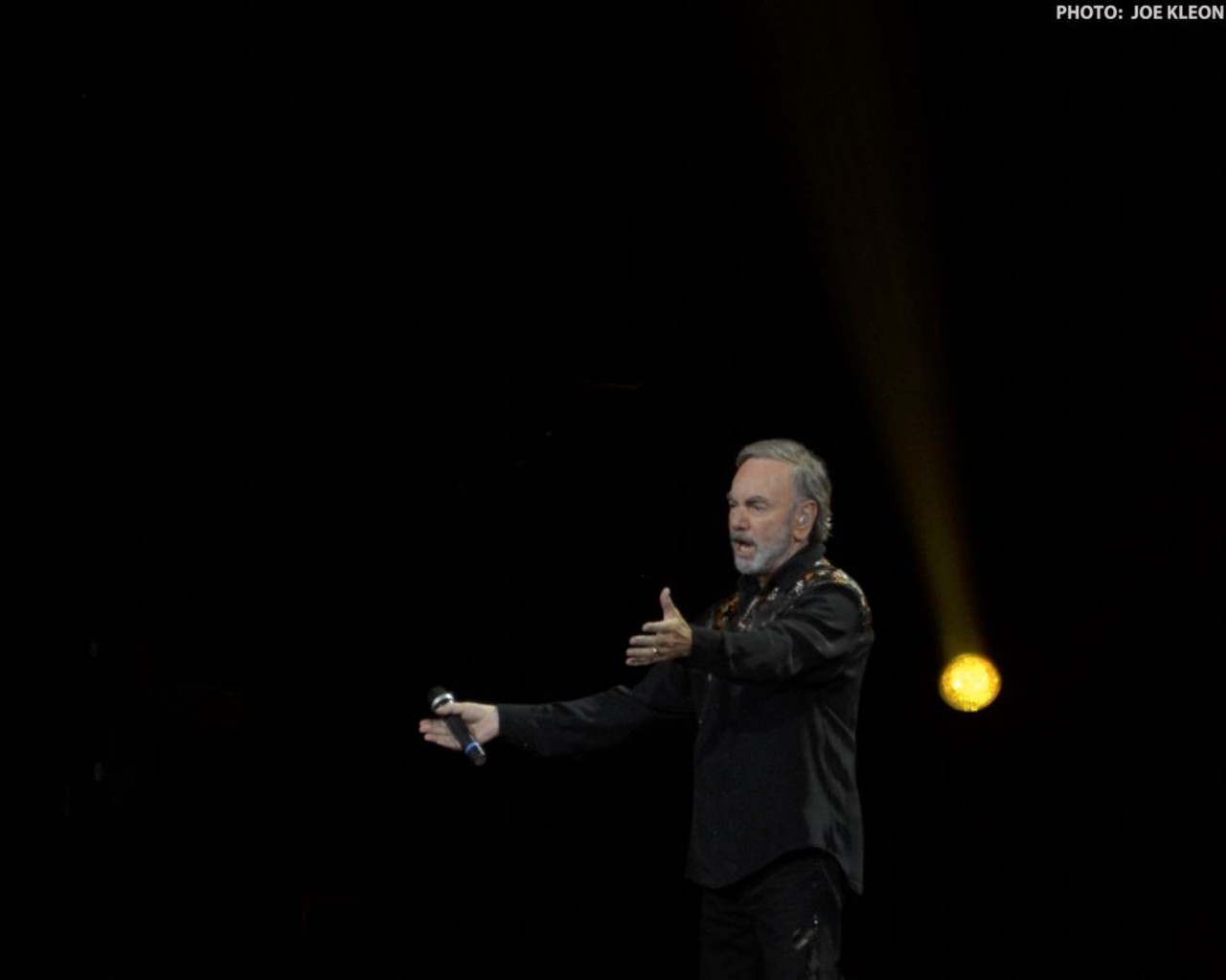 Neil Diamond Performing at the Q