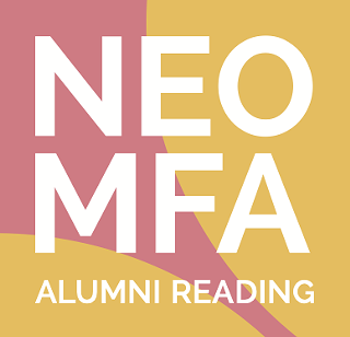NEOMFA Alumni Reading Graphic
