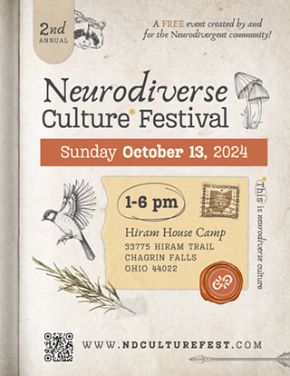 Neurodiverse Culture Festival 2024 Flyer
