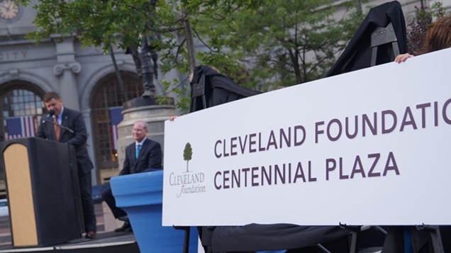 Joe Cimperman is here using the word "ethereal" to describe the Cleveland Foundation's major gift. - Sam Allard / Scene