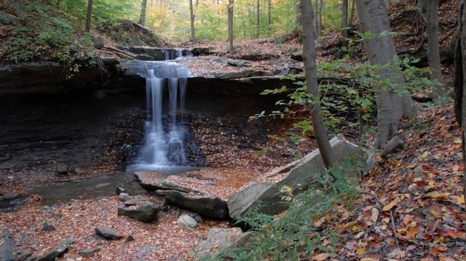 Blue Hen Falls in the Cuyahoga Valley National Park