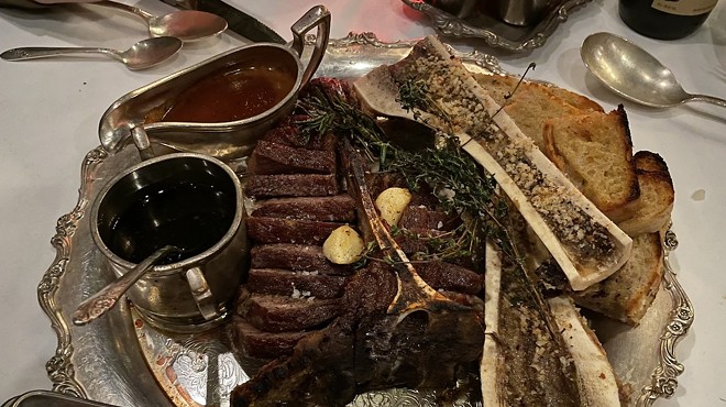 Large-format steaks are part of the draw at Tutto Carne