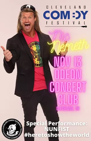 Image: Nic Nemeth AKA Dolph Ziggler presented by Cleveland Comedy Festival
