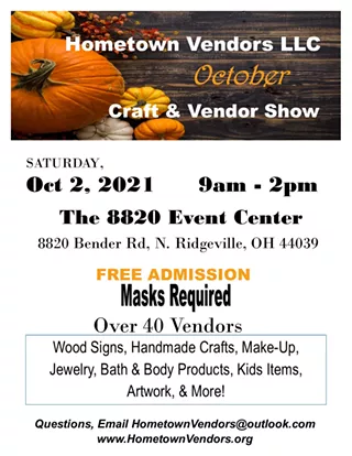 Image: October Craft & Vendor Show