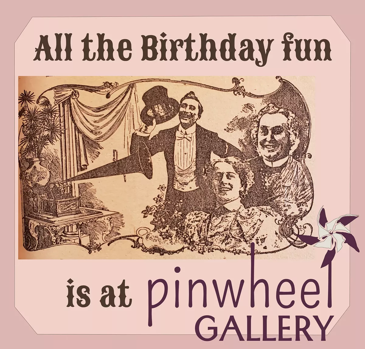 Libby's Birthday Fun at Pinwheel Gallery