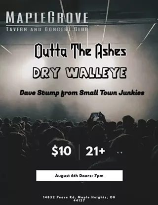 Image: Outta The Ashes w/ Dry Walleye and Dave Stump from Small Town Junkies