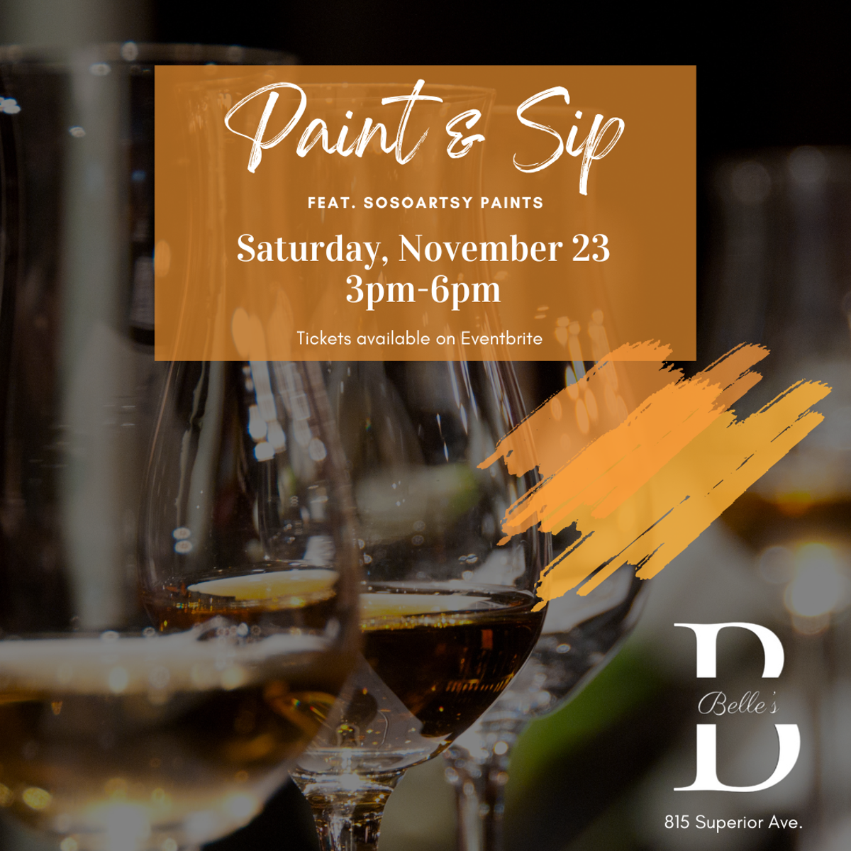 Paint & Sip @ Belle&rsquo;s Suite
