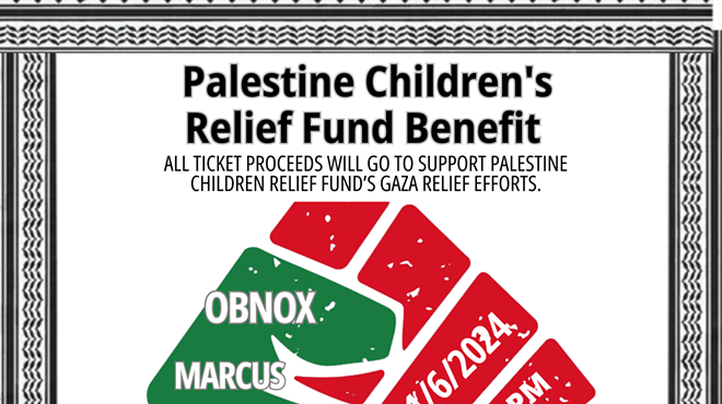 Palestine Children's Relief Fund Benefit Concert with Obnox/Marcus Smith/Malik X/Muamin Collective/Fox Ears/Omar Kurdi