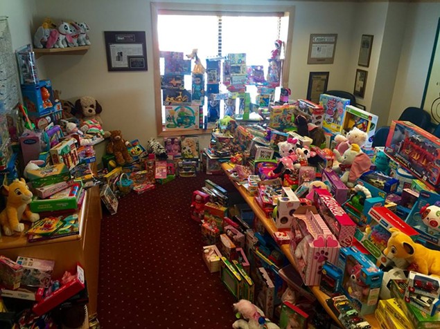 Photo: Zeppe's Toy Drive for the Kids of Rainbow Babies and Children's