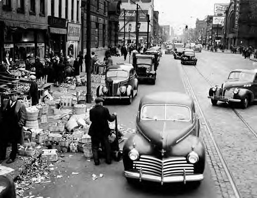 West 25th, South of Lorain, 1944