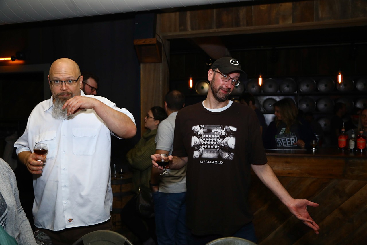 Photos From Cleveland Beer Week's Barrel Aged Bash at Butcher & the Brewer
