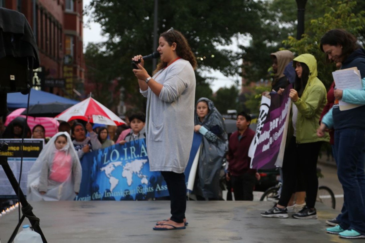 Photos From Cleveland's Immigration Candlelight Vigil
