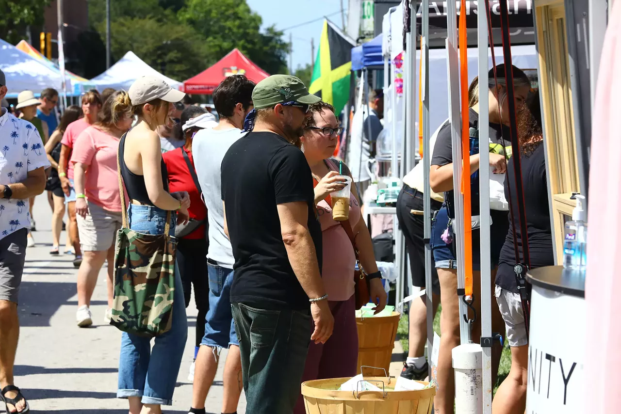 Photos From the 2022 Garlic Festival on Shaker Square Cleveland