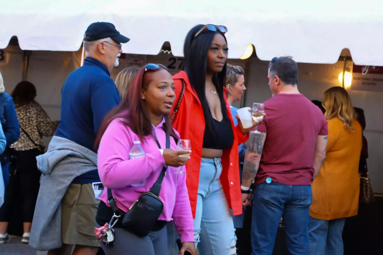 Photos From the 2023 Crocker Park Wine Festival Cleveland Cleveland