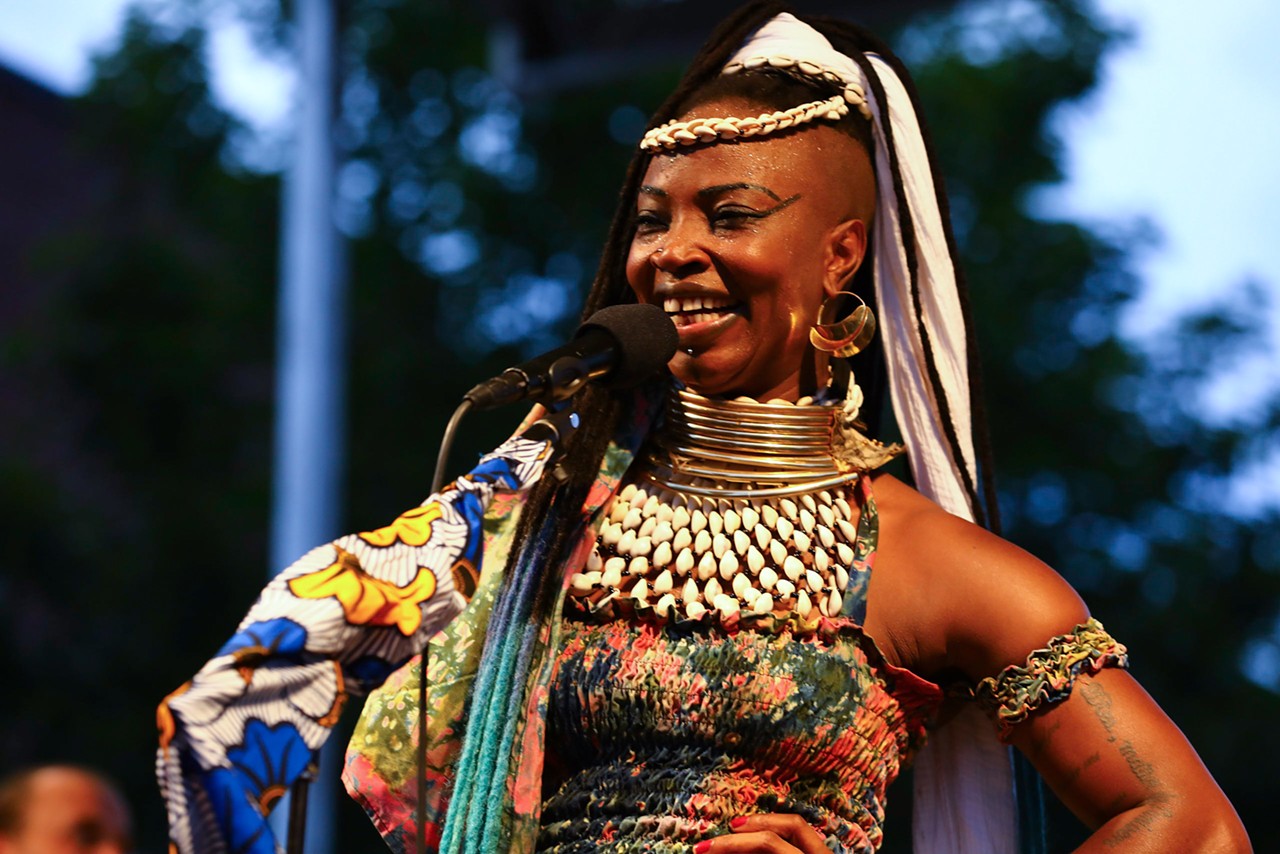 Photos From the Cleveland Museum of Art's City Stages Featuring Dobet Gnahore