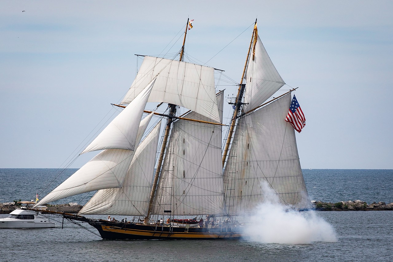 Photos From the Cleveland Tall Ships Festival's Parade of Sail