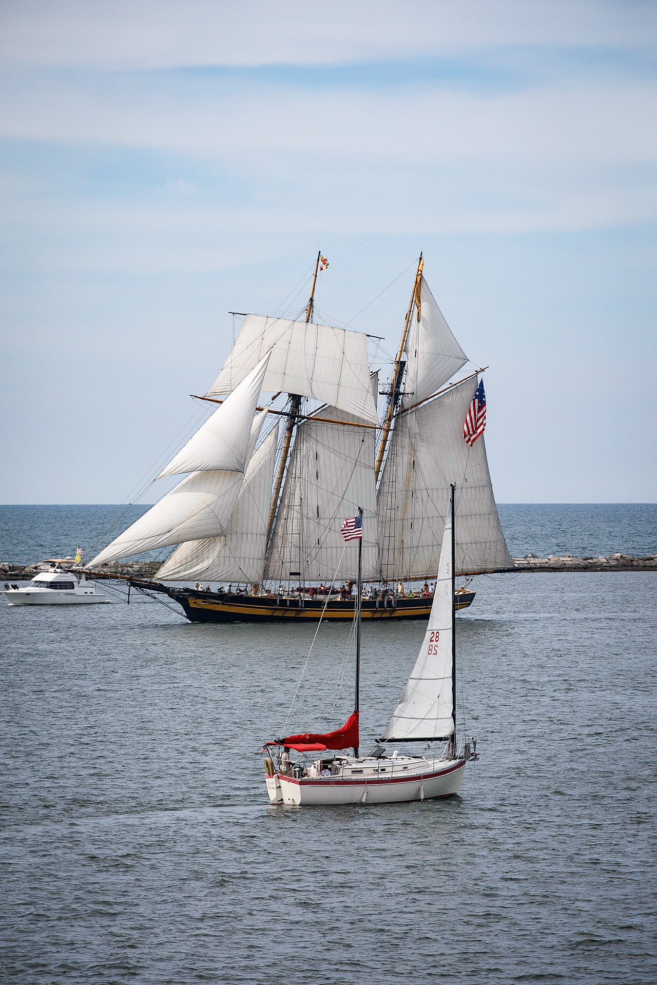 Photos From the Cleveland Tall Ships Festival's Parade of Sail