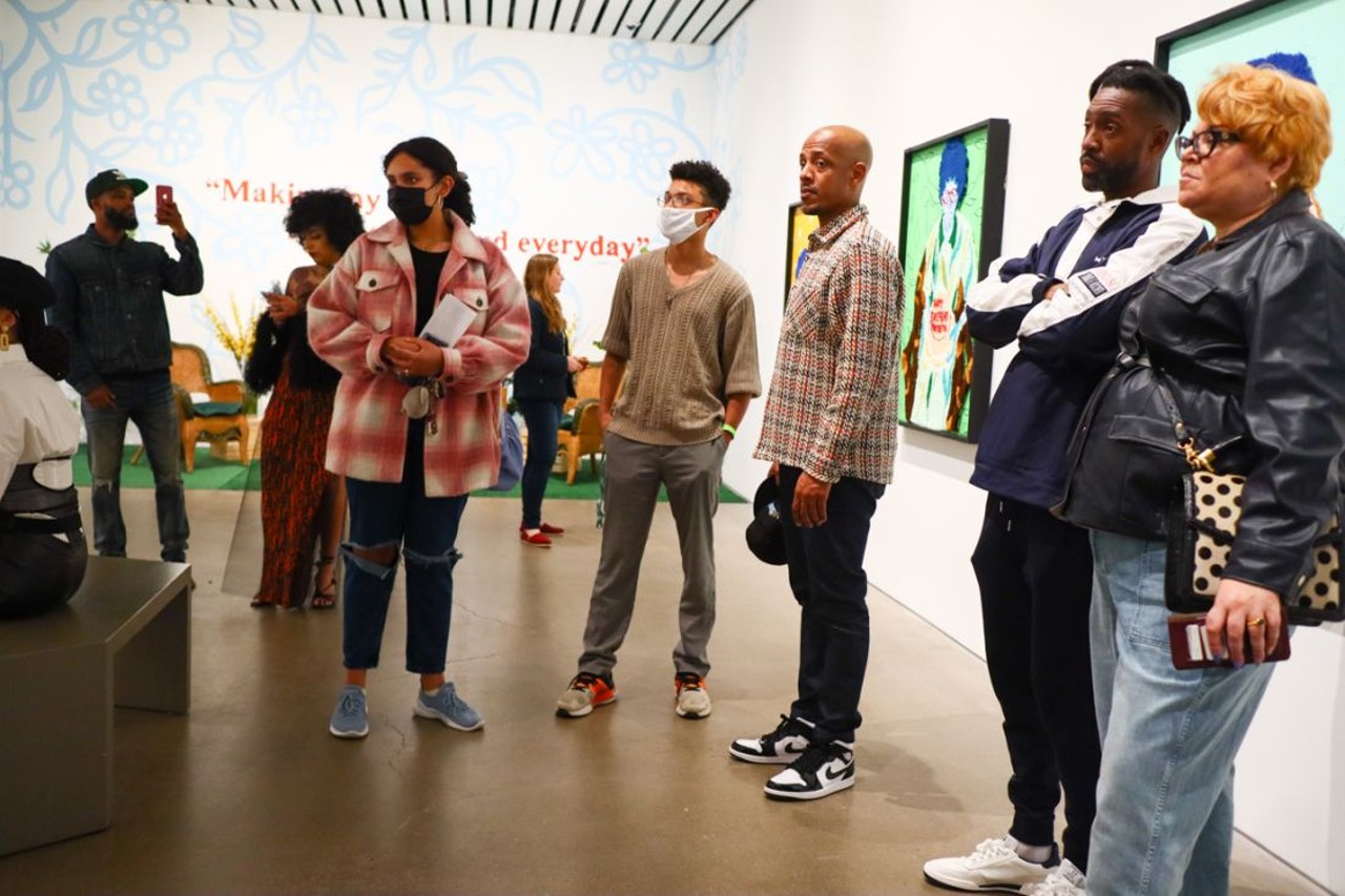Photos from the "Color Me Boneface" and "Bloodline" Exhibition Openings at MoCA Cleveland