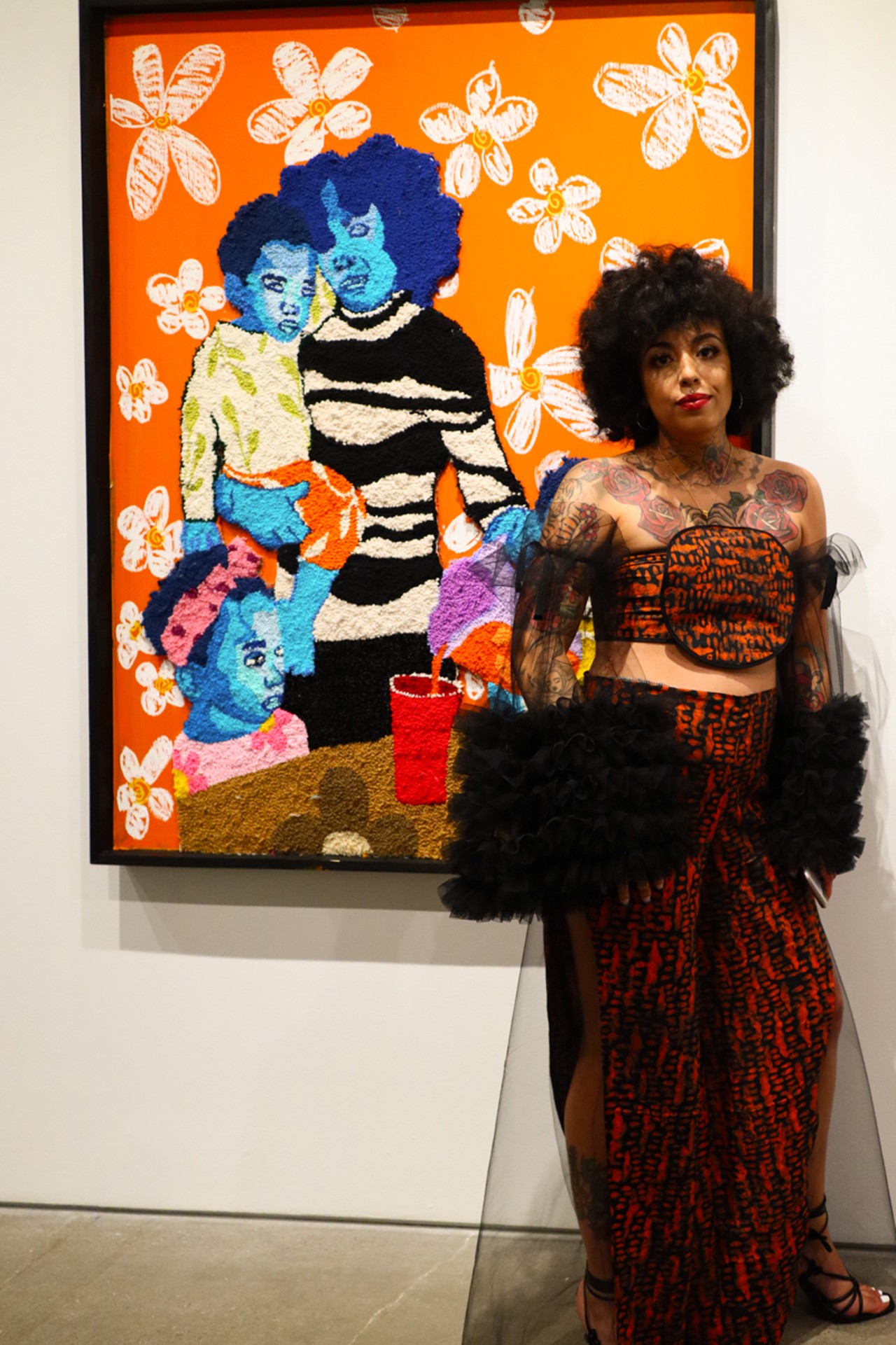 Photos from the "Color Me Boneface" and "Bloodline" Exhibition Openings at MoCA Cleveland