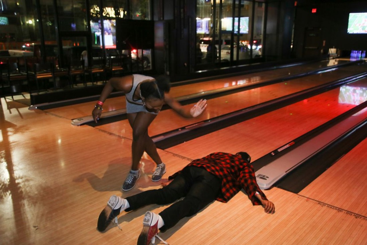 Photos from the R.A.K.E. Celebrity Bowling Tournament at Corner Alley
