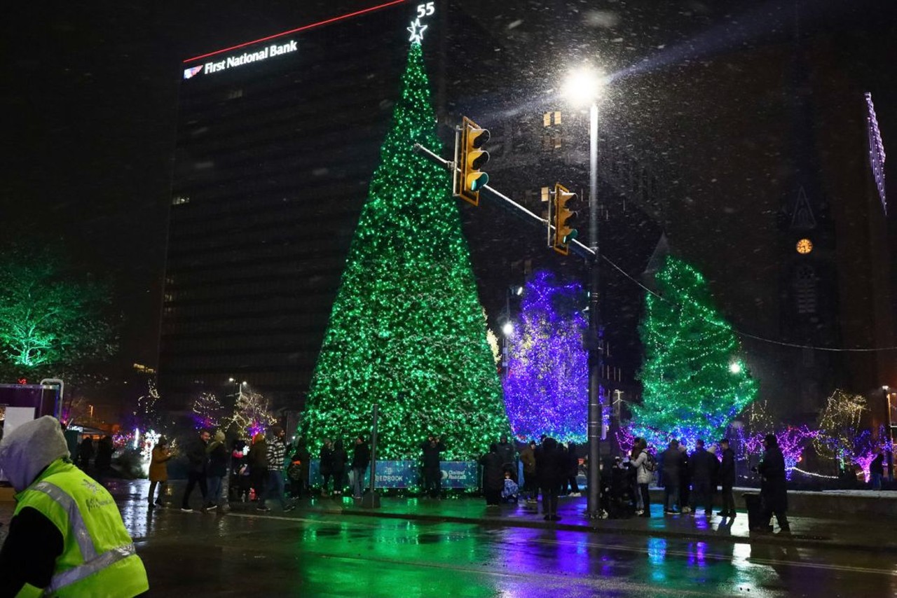 Photos From the Winterfest Tree Lighting on Public Square