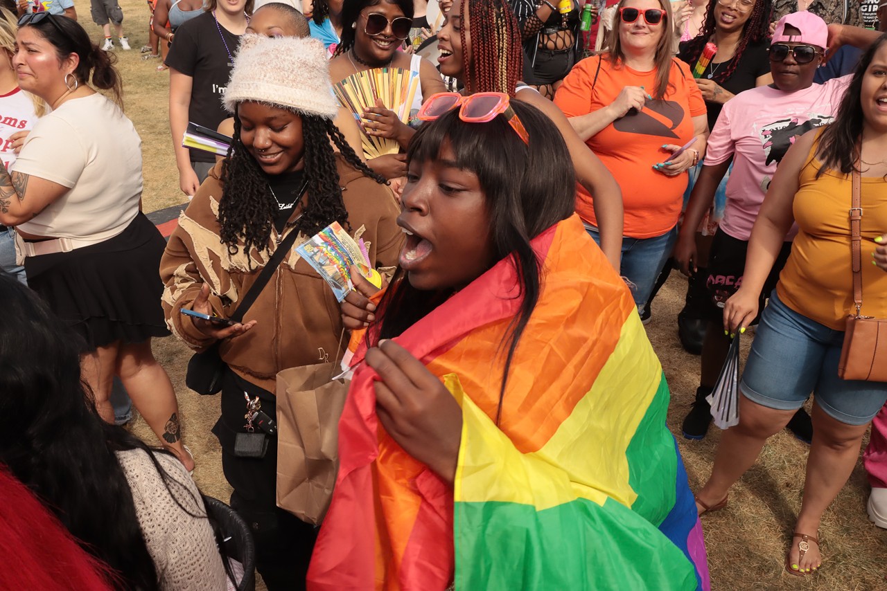 Photos Thousands of People Filled Downtown Cleveland for Pride in the