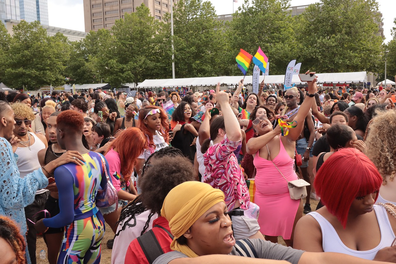 Photos Thousands of People Filled Downtown Cleveland for Pride in the