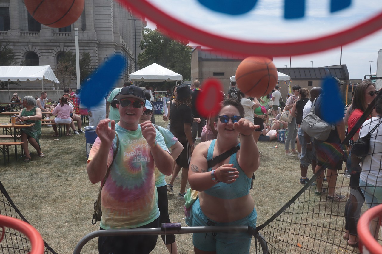 Photos Thousands of People Filled Downtown Cleveland for Pride in the