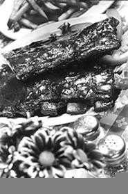Pickel's spicy St. Louis-style ribs -- try 'em with a - Ravenswood Zin. - Walter  Novak