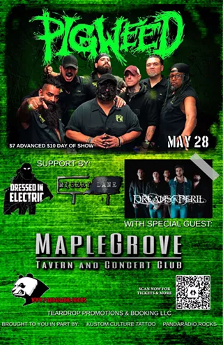 Image: Pigweed headlines Maple Grove Tavern