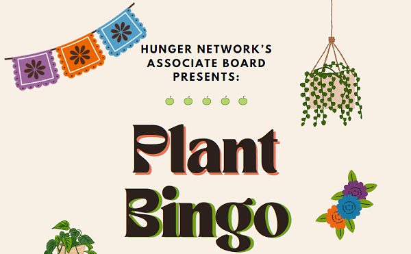 Image: Plant Bingo- Benefiting Hunger Network