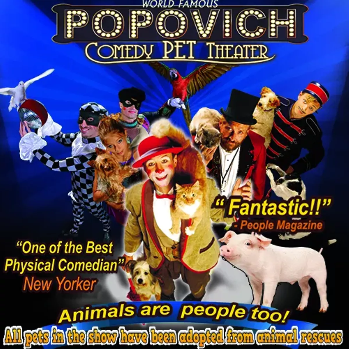 POPOVICH Comedy Pet Theatre