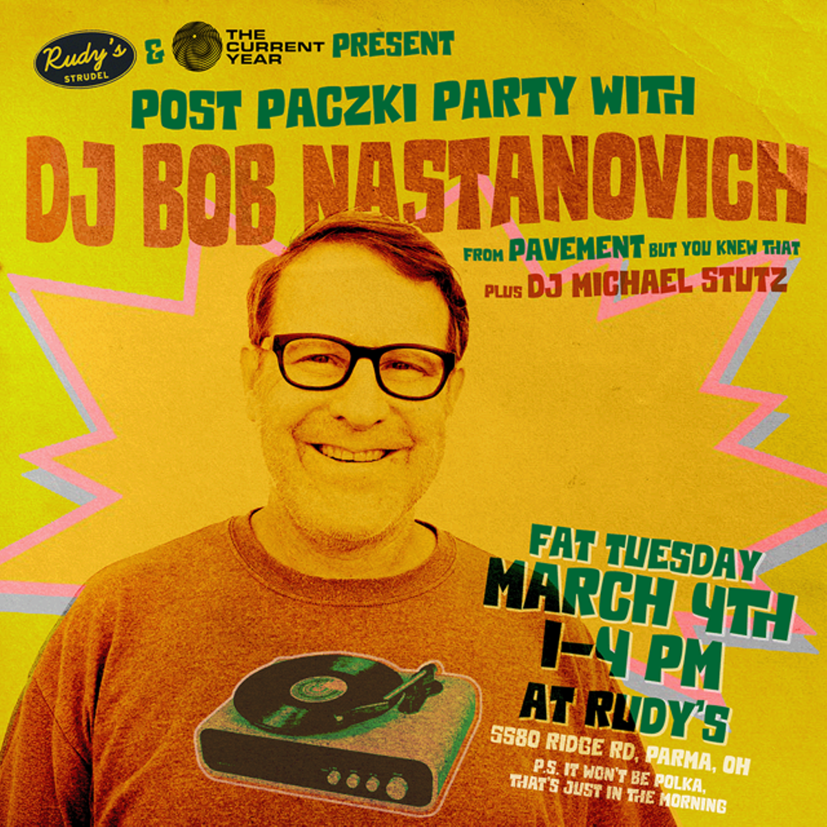 Post Paczki Pavement Party Hearty for Mardi!