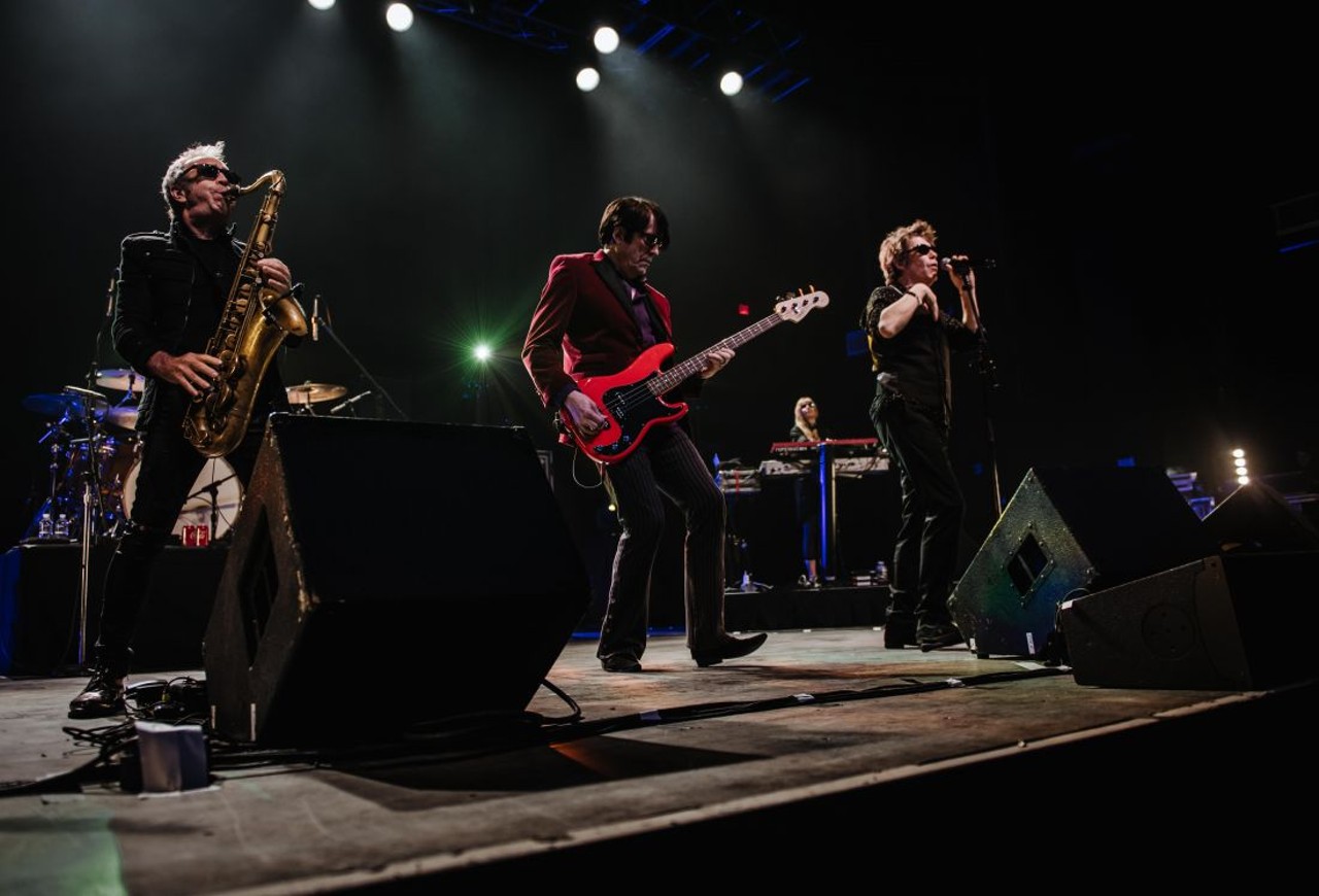 Psychedelic Furs, James and Dear Boy Performing at the Agora