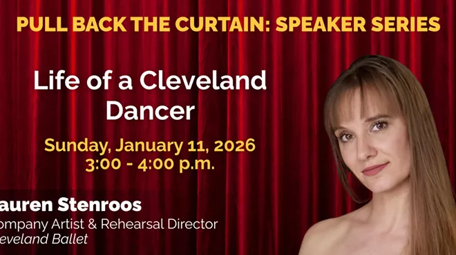 Image: "Pull Back the Curtain" Speaker Series: Life of a Cleveland Dancer