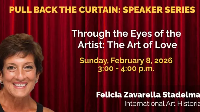 Image: "Pull Back the Curtain" Speaker Series: The Art of Love