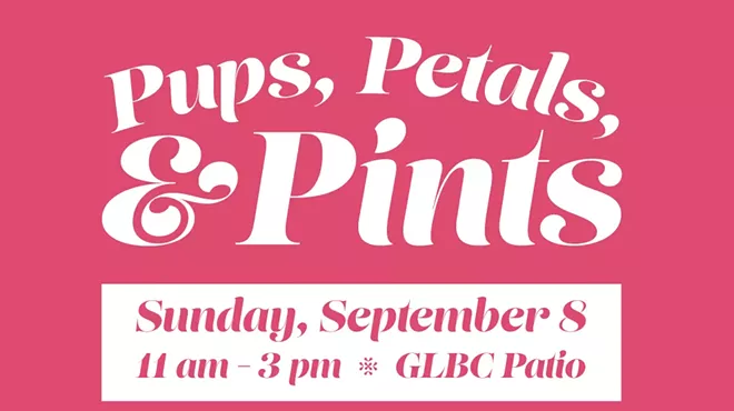 Image: Pups, Petals, & Pints