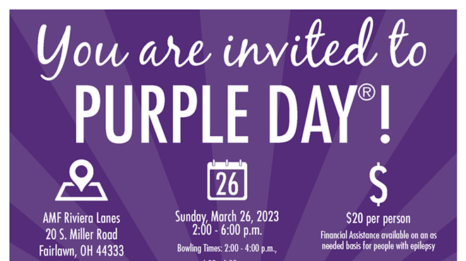 Image: Purple Day&reg; Bowling Party Akron/Fairlawn